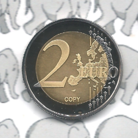 Cyprus 2 euromunt CC 2024 (8e) "20 Jaar bij de Europese Unie" (KOPIE)
