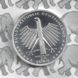 Germany 20 eurocoin 2016 (81) "125ste verjaardag van Otto Dix" (Silver)