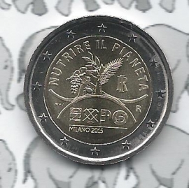 Italy 2 eurocoin CC 2015 "World Expo 2015"