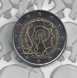 Netherlands 2 eurocoin CC 2013 "200 jaar Koninkrijk"