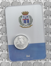 Italië 5 euromunt 2017 "Polizia Penitenziara". Zilver in coincard/blister