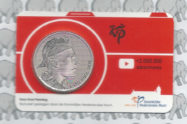 Nederland coincard 2019 (22e) "Enzo Knol" (penning)