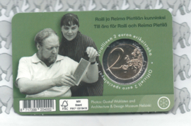 Finland 2 euromunt CC 2026 (41e) "Reili en Reima Pietilä, architecten" in coincard Engelse versie