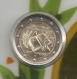 San Marino 2 eurocoin CC 2009 "Kreativität" (in blister)