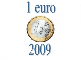 Italy 1 eurocoin 2009
