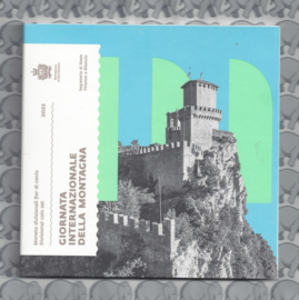 San Marino BU set 2022 (9 munten, incl. 5 euromunt)