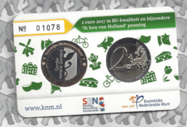 Nederland Holland Coin Fair coincard 2017 "Klompen"