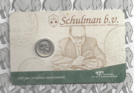 Nederland 2020 "140 jaar Schulman" (5 cent Willem III 1850, in coincard)