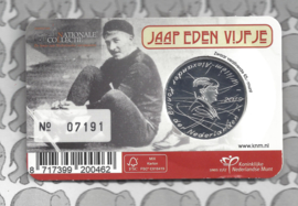 Nederland 5 euromunt 2019 (44e) "Jaap Eden vijfje" (BU met nummer in coincard)