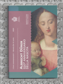 San Marino 2 euromunt CC 2021 (26e) "550e Geboortjaar van Albrecht Dürer" (in blister)