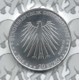 Germany 20 eurocoin 2016 (77) "Roodkapje" (Silver)
