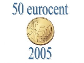 Italië 50 eurocent 2005