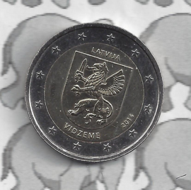 Latvia 2 eurocoin CC 2016 "Vidzeme"