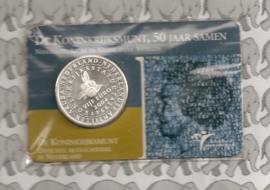 Netherlands 5 eurocoin 2004 "Koninkrijksmunt" (in coincard, zilver)