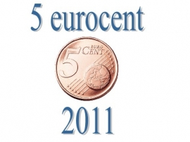 Vaticaan 5 eurocent 2011