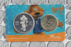 Nederland coincard 2022 "50 jaar Loeki de Leeuw"