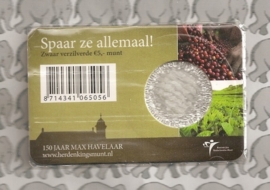 Netherlands 5 eurocoin 2010 "Max Havelaar" (in coincard)
