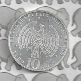 Duitsland 10 euromunt 2004 (14e) "Uitbreiden Europese Unie" (zilver).