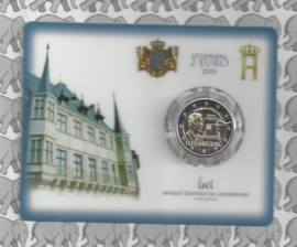 Luxemburg 2 euromunt CC 2019 (26e) "100 jaar na de invoering van het universieel kiesrecht" (in coincard)