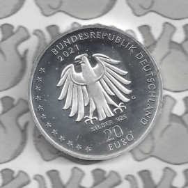 Duitsland 20 euromunt 2021 (29e) "200. Geburtstag Sebastian Kneipp", zilver