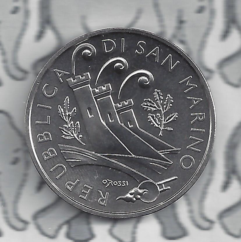 San Marino 10 euromunt 2025 (10 van 12) "Het jaar van de haan"