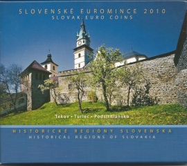 Slowakije BU set 2010 "Historische Regione"