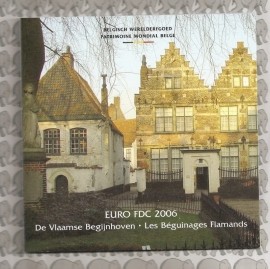 Belgié BU set 2006 "de Vlaamse Begijnhoven"