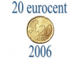 Netherlands 20 eurocent 2006