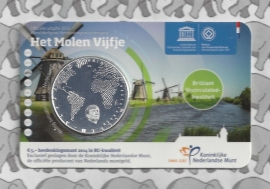 Netherlands 5 eurocoin 2014 "Het Molen vijfje" (BU, met nummer in coincard)