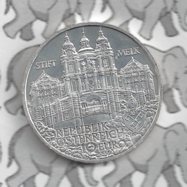 Oostenrijk 10 euromunt 2007 (11e) "Melk abdij" (zilver)