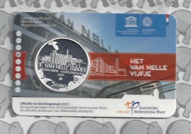 Netherlands 5 eurocoin 2015 "van Nelle vijfje" (in coincard)