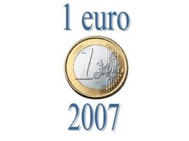 Austria 1 eurocoin 2007