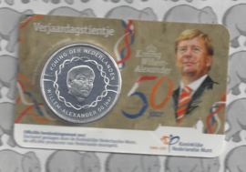 Nederland 10 euromunt 2017 (33e) "Verjaardags tientje" (in coincard)