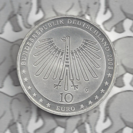 Duitsland 10 euromunt 2003 (10e) "200e Verjaardag Baumeisters Gottfries" (zilver).