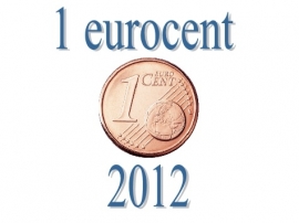 Estonia 1 eurocent 2012