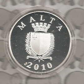 Malta 10 eurocoin 2010 "Auberge dÍtalië"