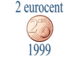 Frankrijk 2 eurocent 1999