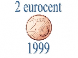 Belgium 2 eurocent 1999