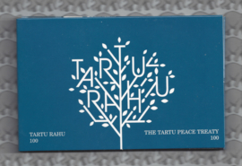 Estland 2 euromunt CC 2020 (10e) "100 jaar Vrede van Tartu" in coincard