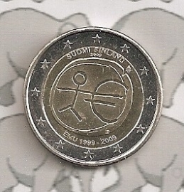 Finland 2 euromunt CC 2009 (8e) "EMU"