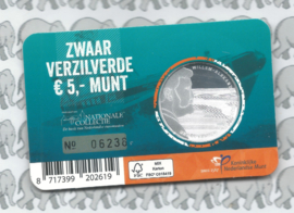 Nederland 5 euromunt 2024 (53e) "KNRM 200 jaar Vijfje" (BU met nummer in coincard)