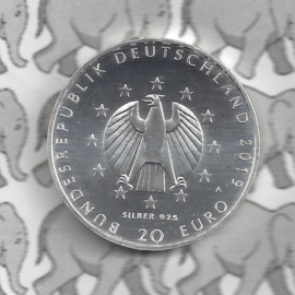 Duitsland 20 euromunt 2019 (19e) "100 Jahre Weimarer Reichsverfassung", zilver