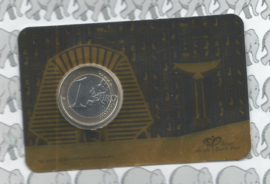 Nederland coincard 2023 "100 jaar Toetanchamon" (1 euromunt)