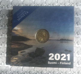 Finland 2 euromunt CC 2021 (30e) "Een eeuw zelfbestuur van Åland" (proof)