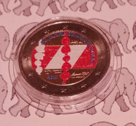 Oostenrijk 2 euromunt CC 2005 "50 jaar Staatsverdrag" (kleur 1)
