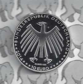 Duitsland 10 euromunt 2013 (67e) "Hans en Grietje" (Zilver)