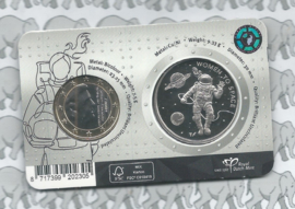 Nederland coincard 2023 "Woman to space" (1 euromunt en penning)