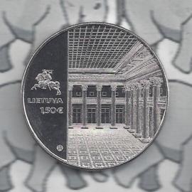 Litouwen 1,5 euromunt 2022 (12e) "100 jaar bank"