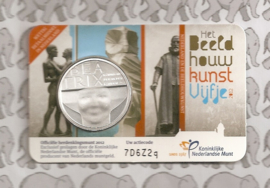 Nederland 5 euromunt 2012 (21e) "Beeldhouwkunst" (in coincard)