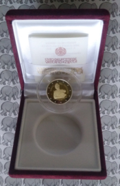 Vaticaan 2 euromunt CC 2021 (24e) "450e Geboortejaar van Caravaggio", proof in doosje met certificaat